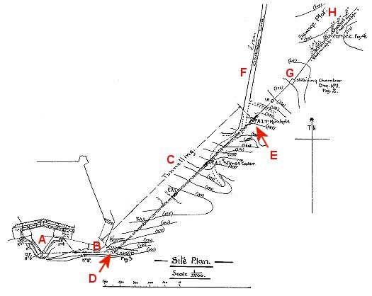 plan of No2 tunnel