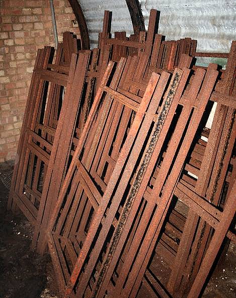 Iron bed frames