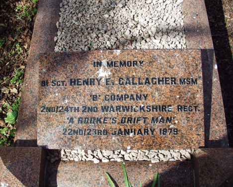 Gallagher headstone