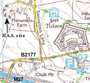Location of Nelson HAA