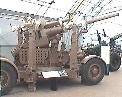 3.7 inch HAA gun at Fort Nelson