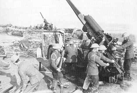Southwick HAA guns in action