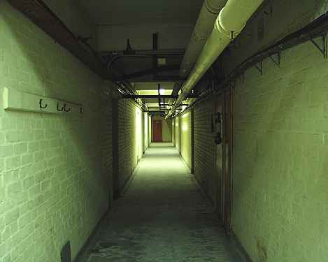 Basement corridor
