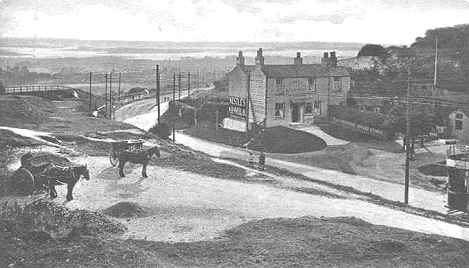 tea shop at the top of Portsdown