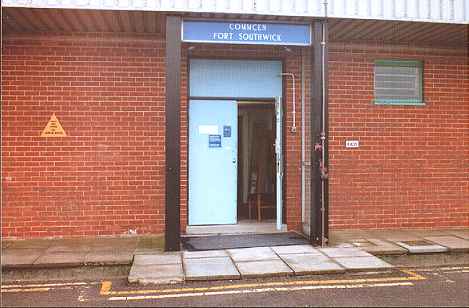 COMMCEN entrance