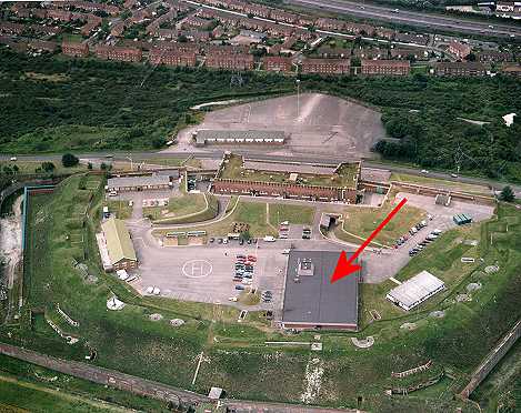 Fort Southwick aerial view