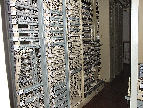 Equipment racks.