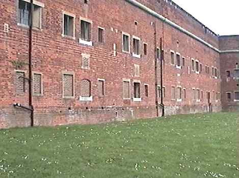 outside the barrack block