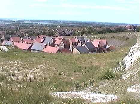 The chalk pits at Hill Road