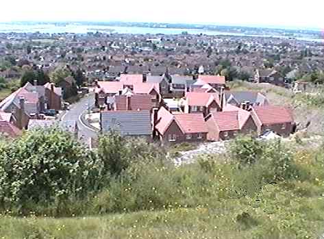 The chalk pits at Hill Road - Portchester Heights