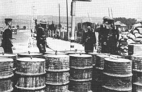 Portsbridge roadblock