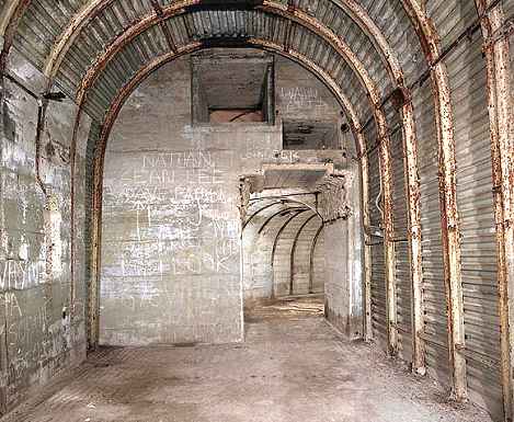 east adit from the inside