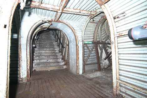 west lower stairways