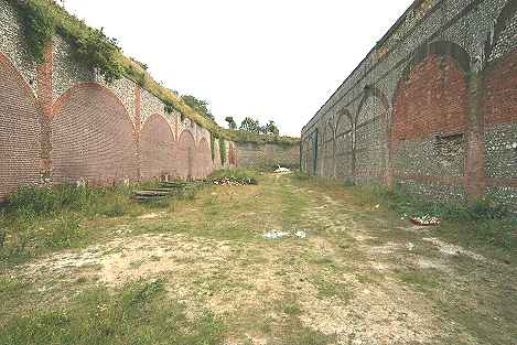 The east ditch