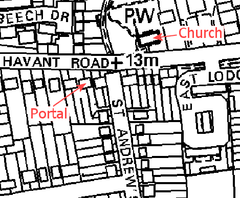 Farlington Aqueduct map