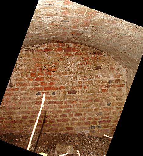 Inside the tunnel
