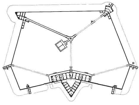 Plan of Fort purbrook