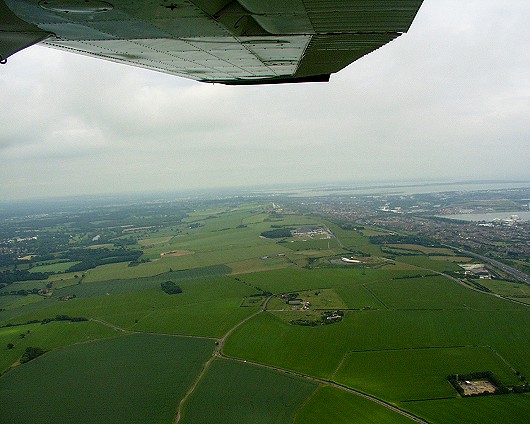 Portdown Hill looking east